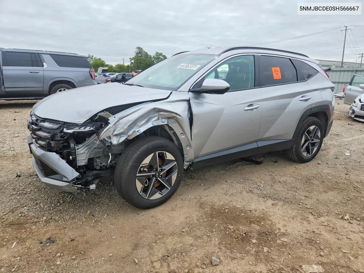 HYUNDAI TUCSON 2025, VIN 5NMJBCDE0SH566667