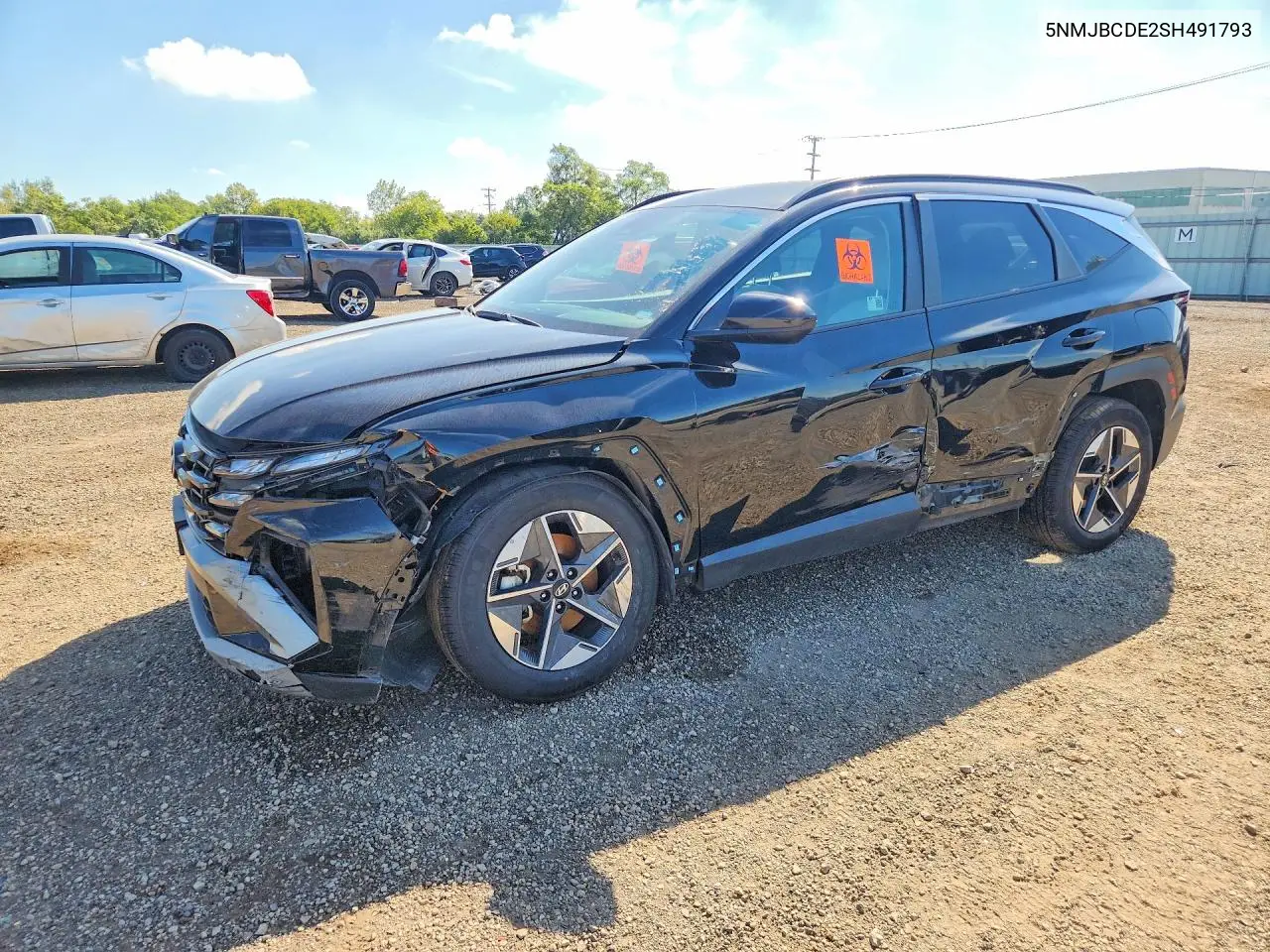HYUNDAI TUCSON 2025, VIN 5NMJBCDE2SH491793