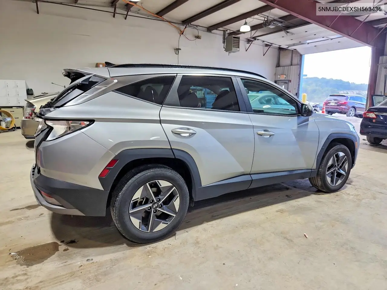 2025 HYUNDAI TUCSON VIN 5NMJBCDEXSH563436 — фото 3