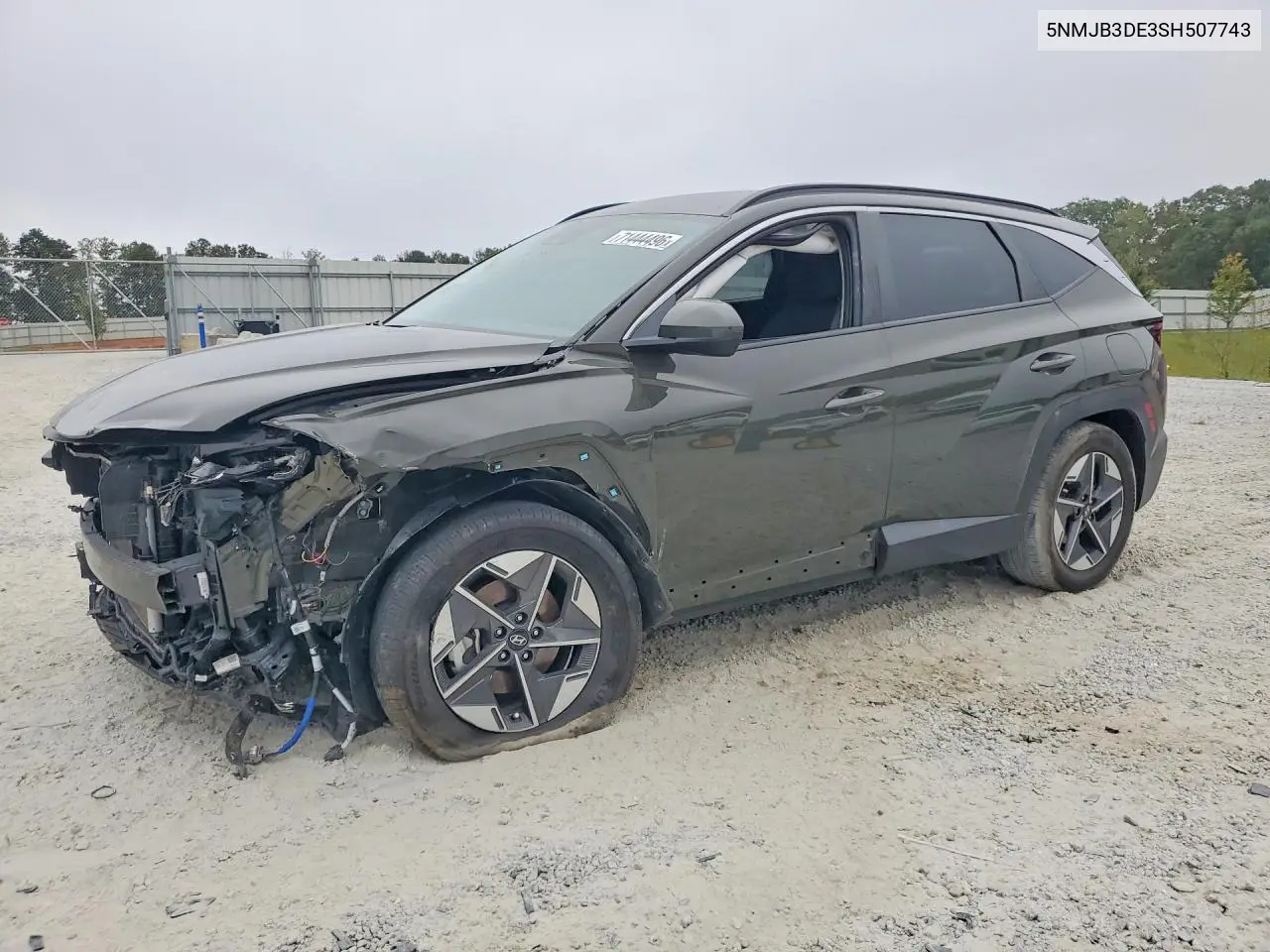 HYUNDAI TUCSON 2025, VIN 5NMJB3DE3SH507743