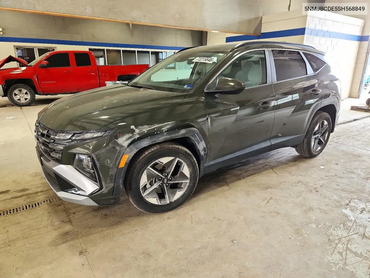 HYUNDAI TUCSON 2025, VIN 5NMJBCDE5SH568849