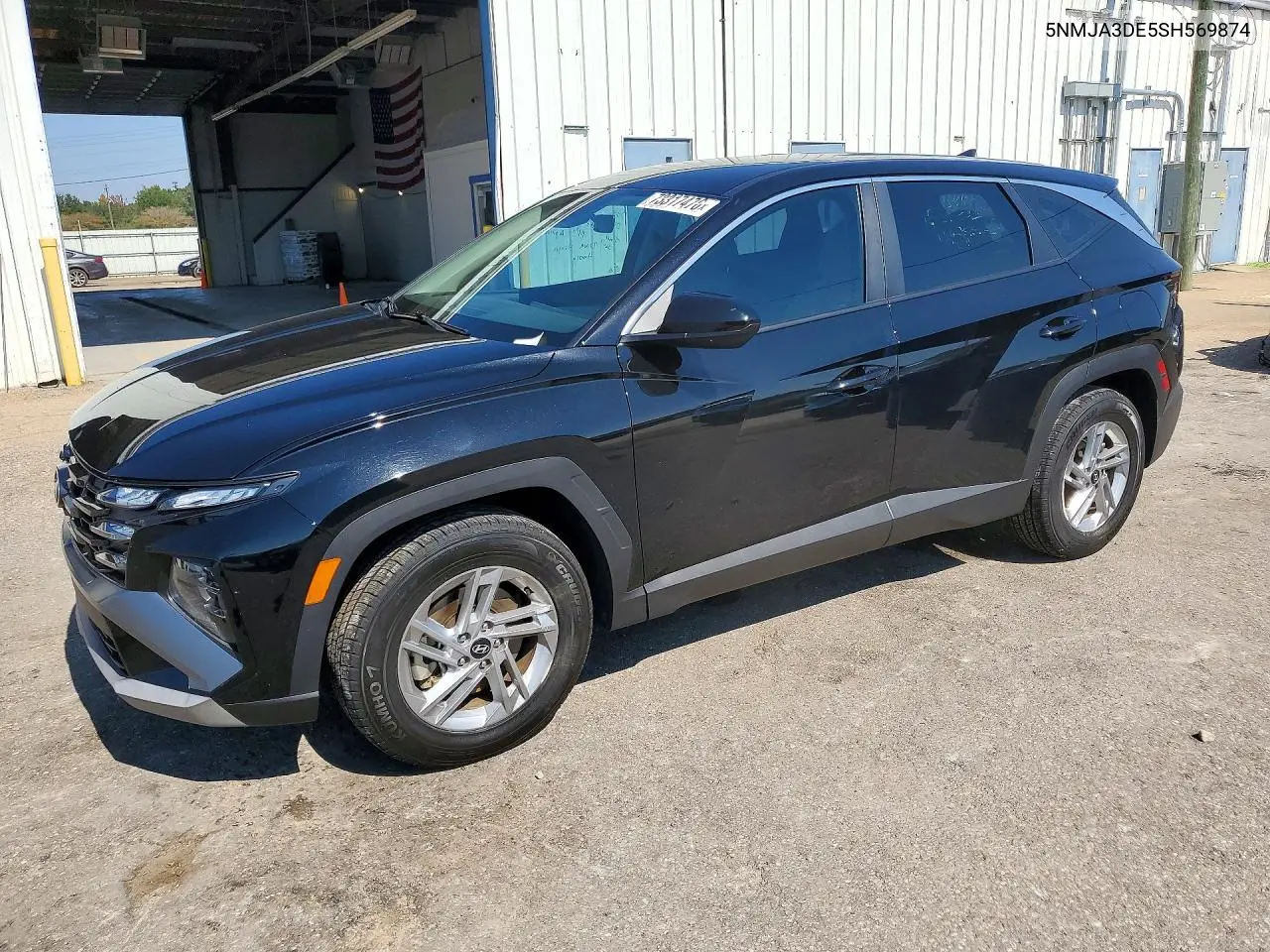HYUNDAI TUCSON 2025, VIN 5NMJA3DE5SH569874