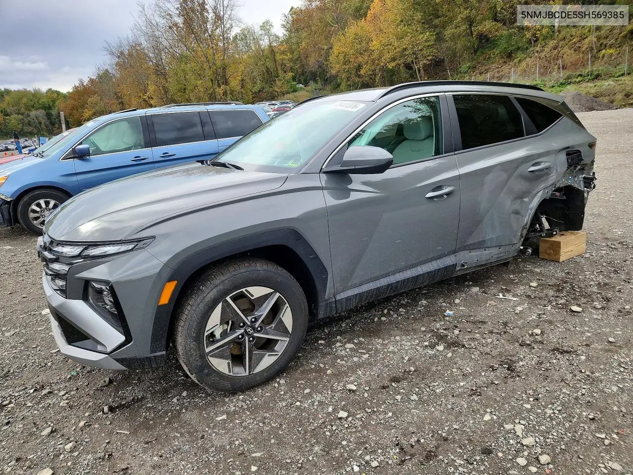 HYUNDAI TUCSON 2025, VIN 5NMJBCDE5SH569385