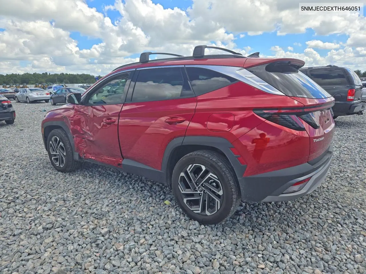 2026 HYUNDAI TUCSON VIN 5NMJECDEXTH646051 — фото 2