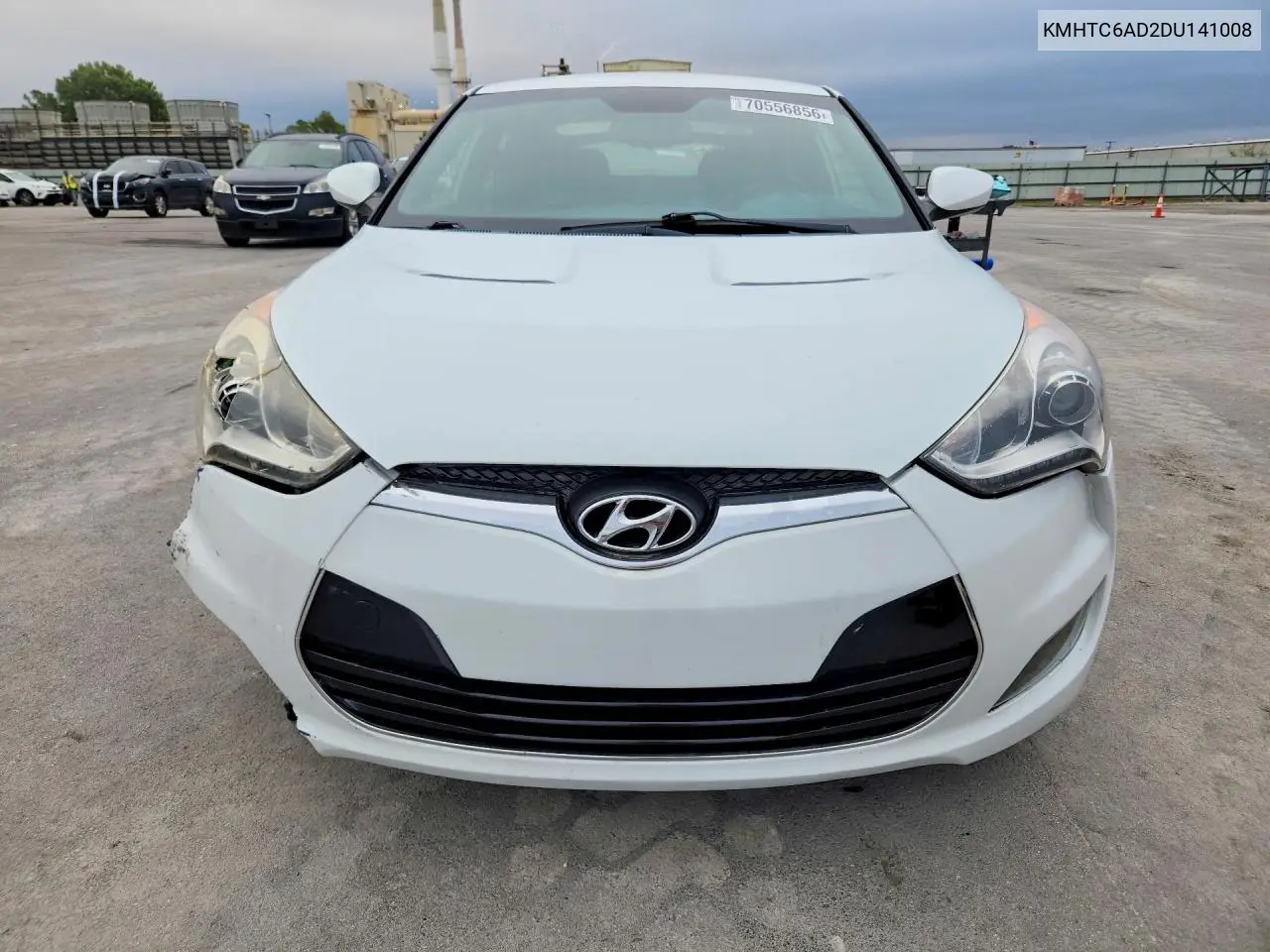 2013 HYUNDAI VELOSTER VIN KMHTC6AD2DU141008 — фото 5