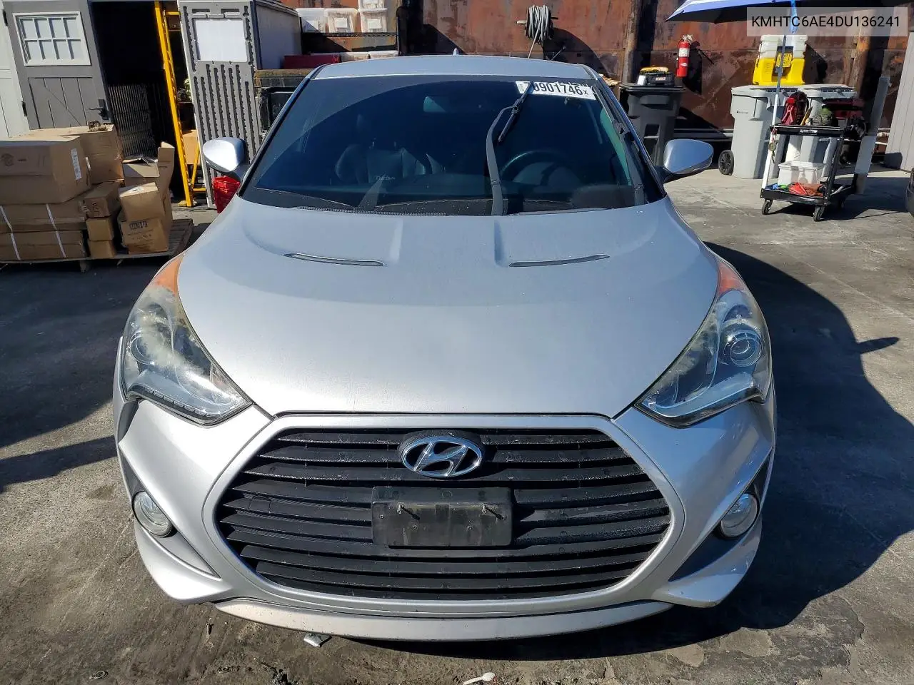 2013 HYUNDAI VELOSTER VIN KMHTC6AE4DU136241 — фото 5