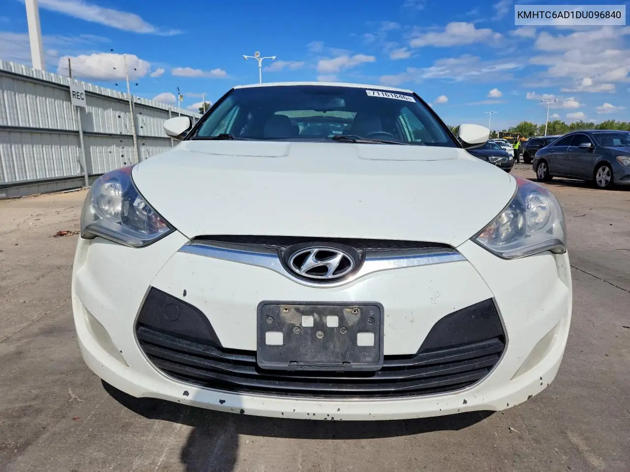2013 HYUNDAI VELOSTER VIN KMHTC6AD1DU096840 — фото 5
