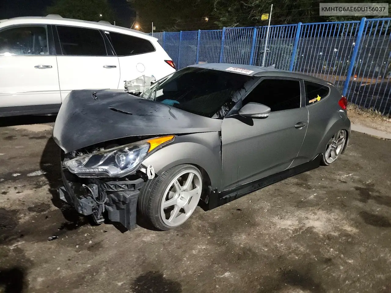 HYUNDAI VELOSTER 2013, VIN KMHTC6AE6DU156037