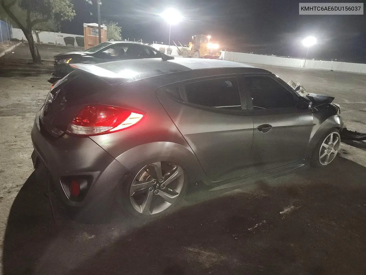 2013 HYUNDAI VELOSTER VIN KMHTC6AE6DU156037 — фото 3