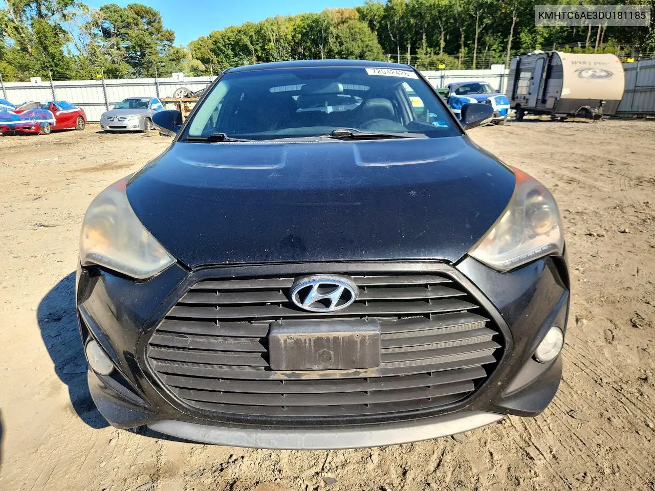 2013 HYUNDAI VELOSTER VIN KMHTC6AE3DU181185 — фото 5