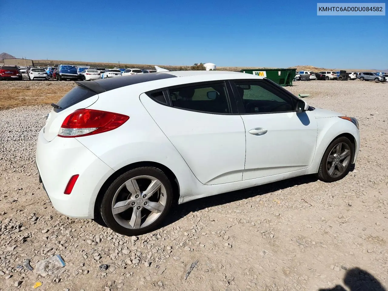 2013 HYUNDAI VELOSTER VIN KMHTC6AD0DU084582 — фото 3