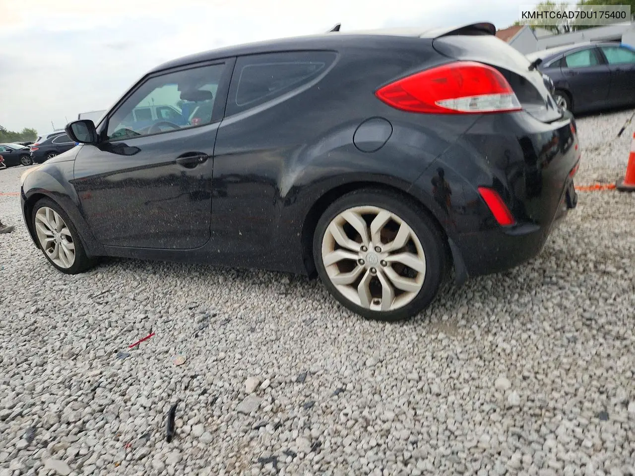 2013 HYUNDAI VELOSTER VIN KMHTC6AD7DU175400 — фото 2