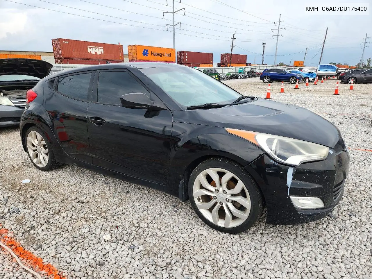 2013 HYUNDAI VELOSTER VIN KMHTC6AD7DU175400 — фото 4