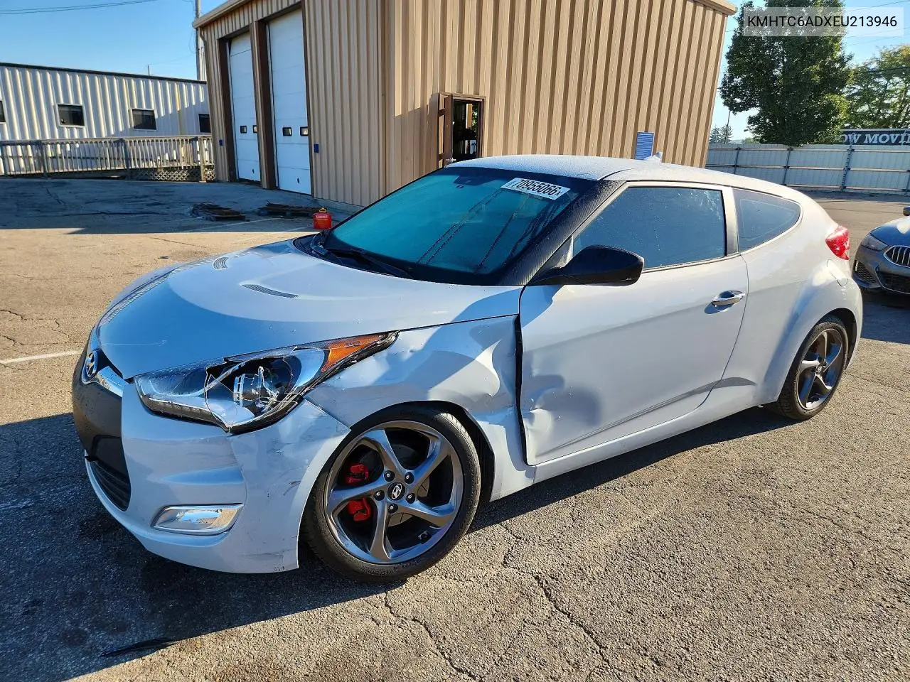 HYUNDAI VELOSTER 2014, VIN KMHTC6ADXEU213946