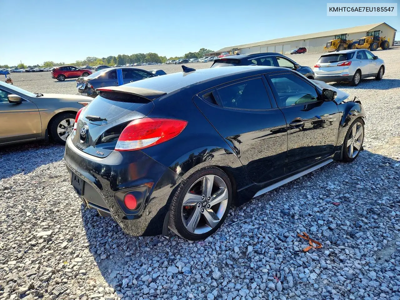 2014 HYUNDAI VELOSTER VIN KMHTC6AE7EU185547 — фото 3