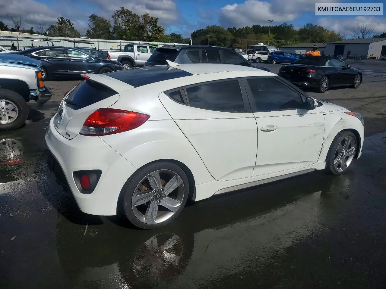 2014 HYUNDAI VELOSTER VIN KMHTC6AE6EU192733 — фото 3