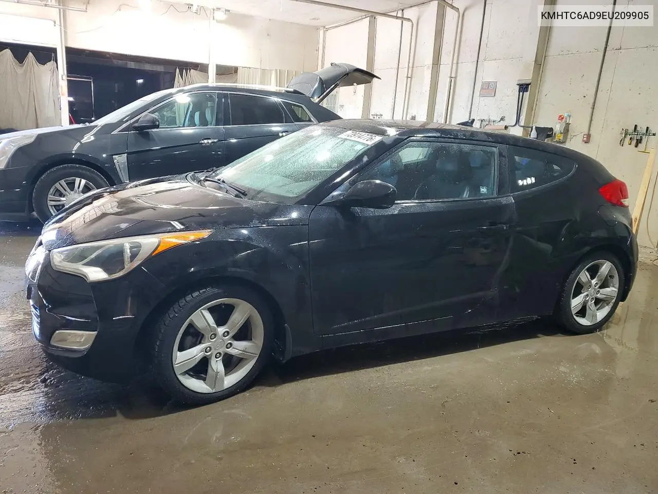 HYUNDAI VELOSTER 2014, VIN KMHTC6AD9EU209905