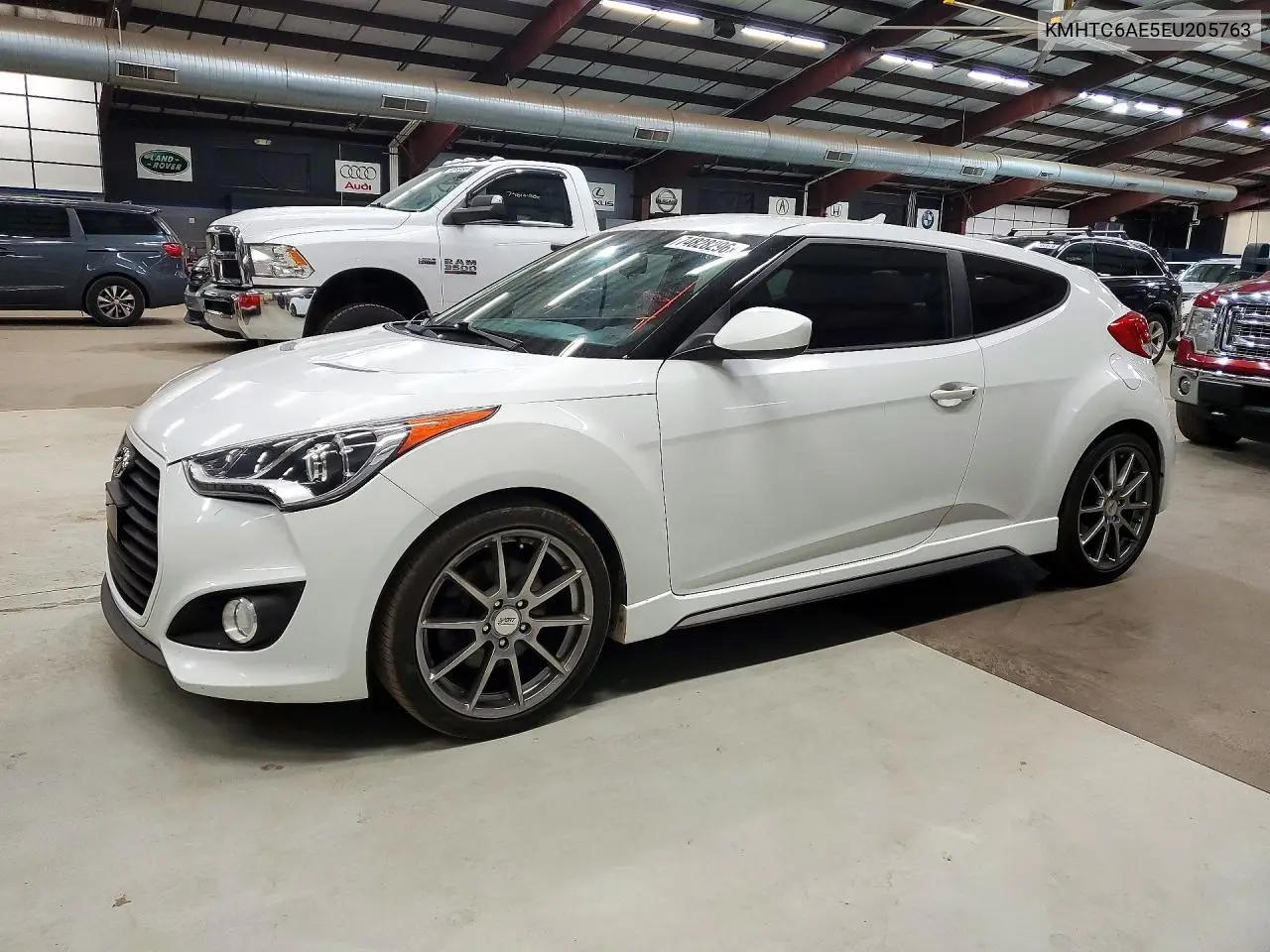 HYUNDAI VELOSTER 2014, VIN KMHTC6AE5EU205763