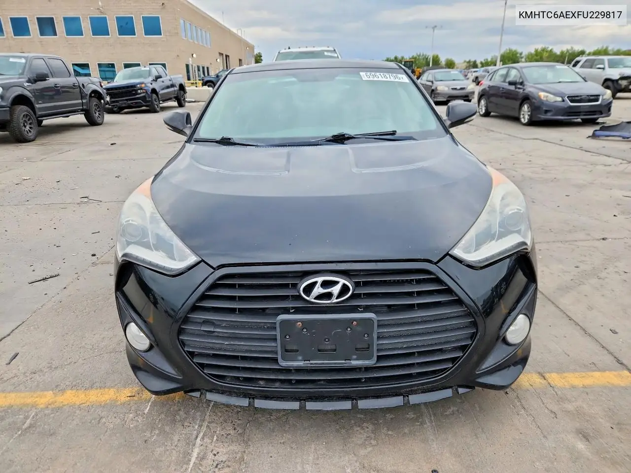 2015 HYUNDAI VELOSTER VIN KMHTC6AEXFU229817 — фото 5
