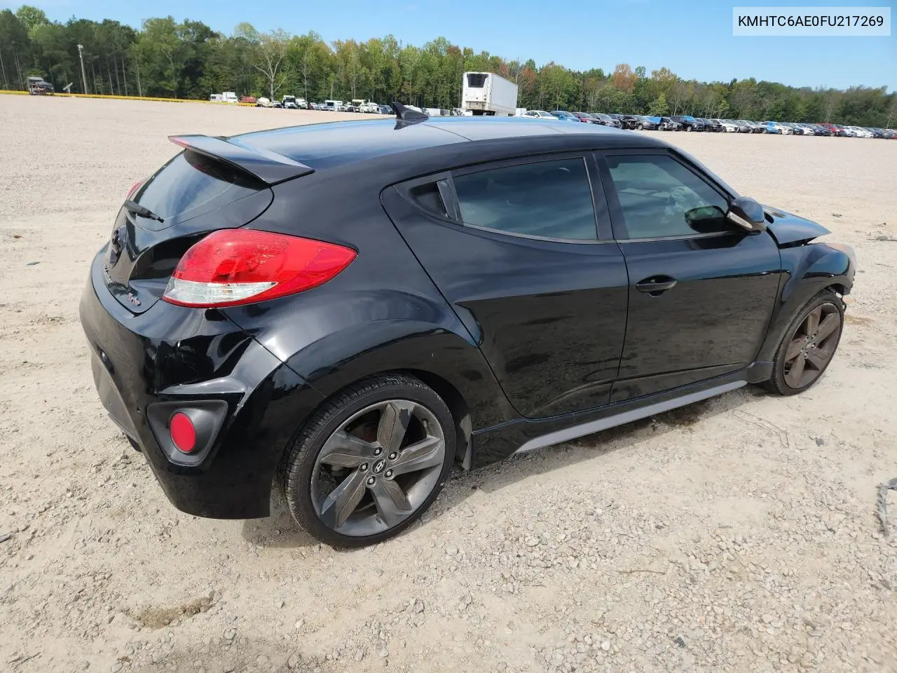 HYUNDAI VELOSTER 2015, VIN KMHTC6AE0FU217269