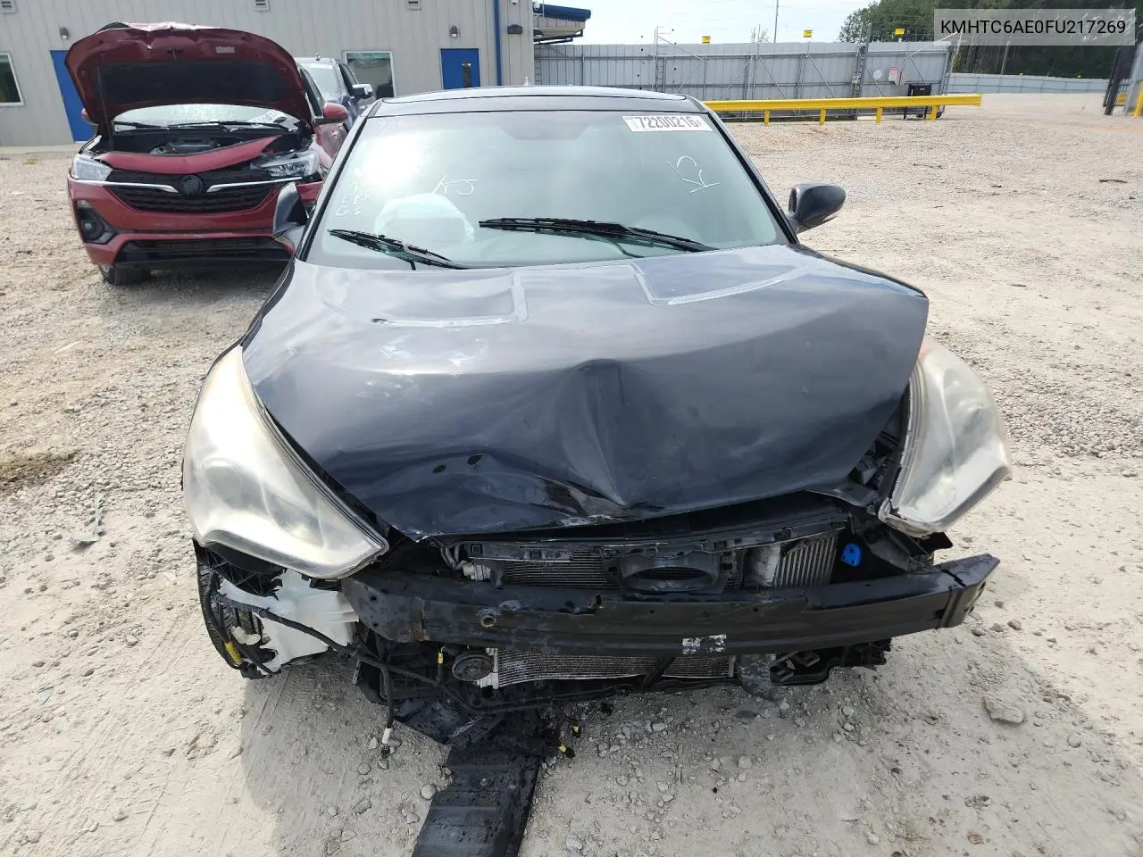 2015 HYUNDAI VELOSTER VIN KMHTC6AE0FU217269 — фото 5