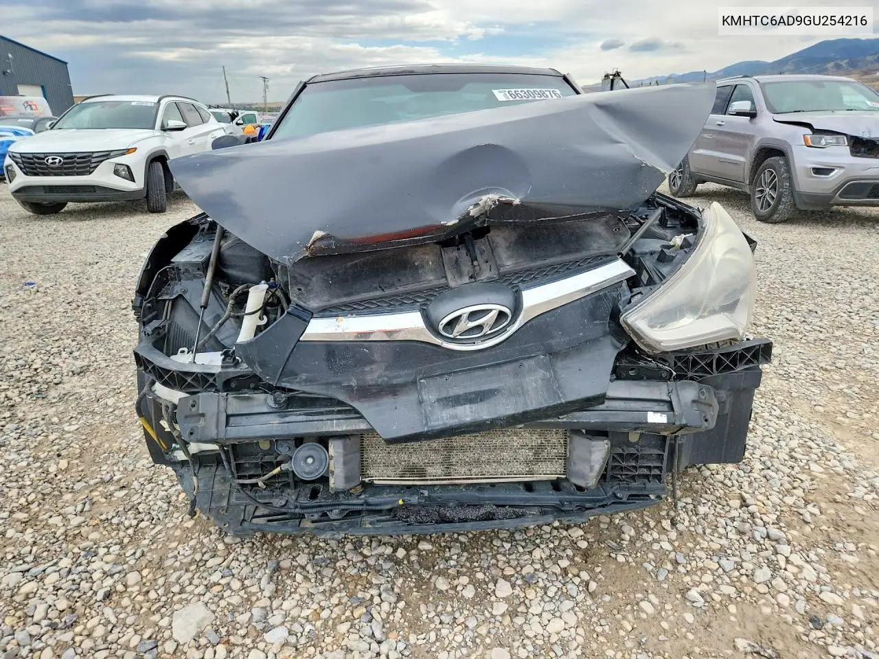 2016 HYUNDAI VELOSTER VIN KMHTC6AD9GU254216 — фото 5