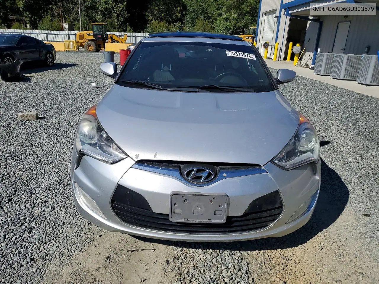 2016 HYUNDAI VELOSTER VIN KMHTC6AD6GU303579 — фото 5