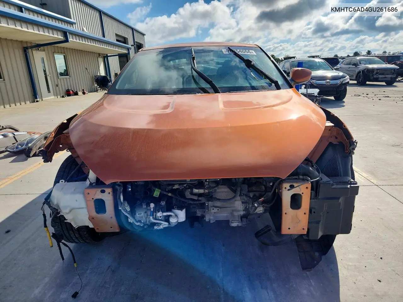 2016 HYUNDAI VELOSTER VIN KMHTC6AD4GU261686 — фото 5