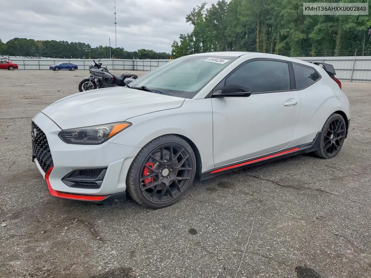 HYUNDAI VELOSTER 2019, VIN KMHT36AHXKU002843