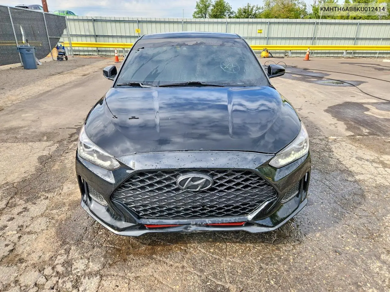 2019 HYUNDAI VELOSTER VIN KMHTH6AB8KU012414 — фото 5