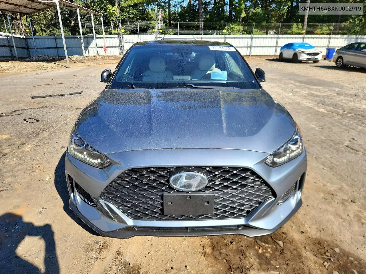 2019 HYUNDAI VELOSTER VIN KMHTH6ABXKU002919 — фото 5