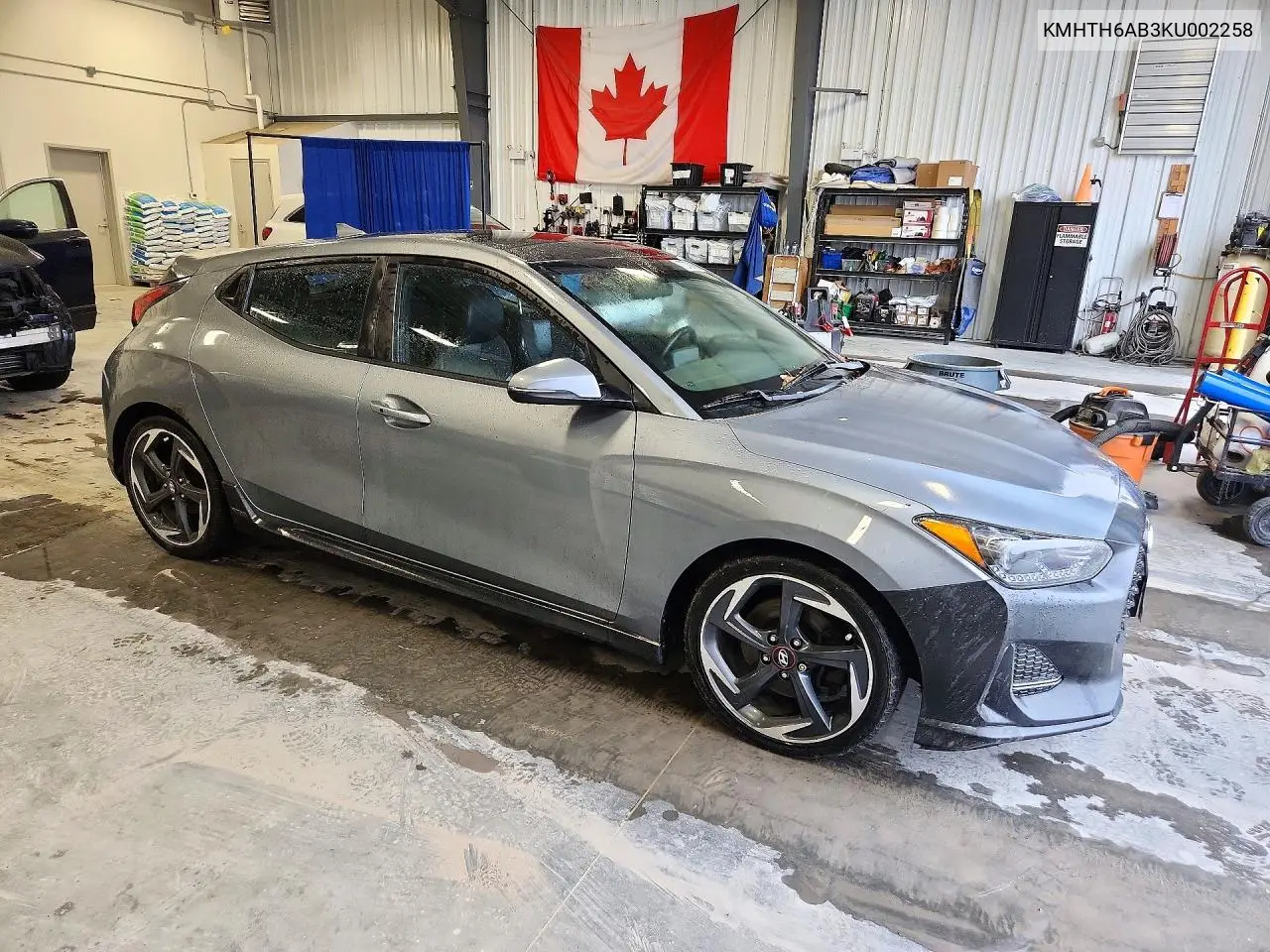 2019 HYUNDAI VELOSTER VIN KMHTH6AB3KU002258 — фото 4