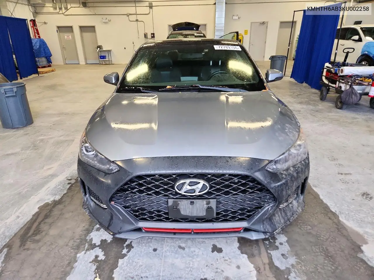 2019 HYUNDAI VELOSTER VIN KMHTH6AB3KU002258 — фото 5