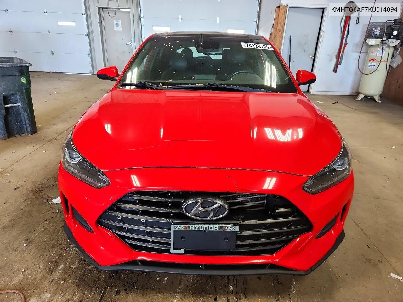 2019 HYUNDAI VELOSTER VIN KMHTG6AF7KU014094 — фото 5