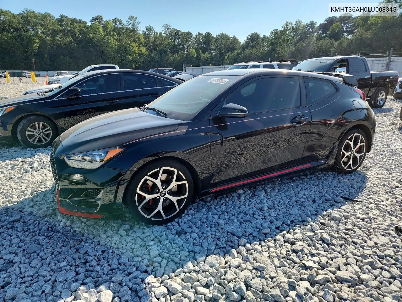 HYUNDAI VELOSTER 2020, VIN KMHT36AH0LU008345