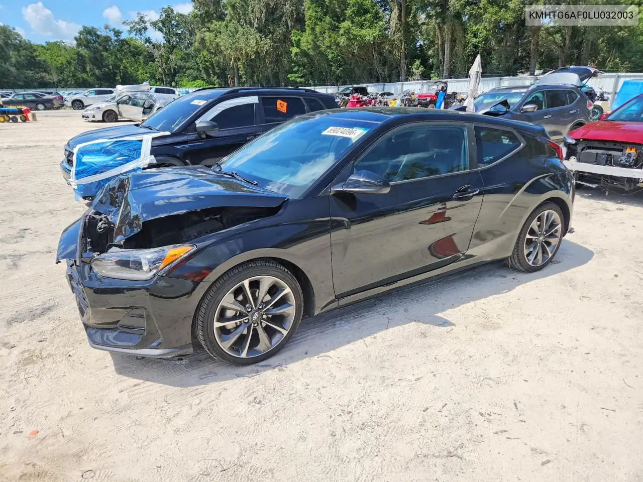 HYUNDAI VELOSTER 2020, VIN KMHTG6AF0LU032003