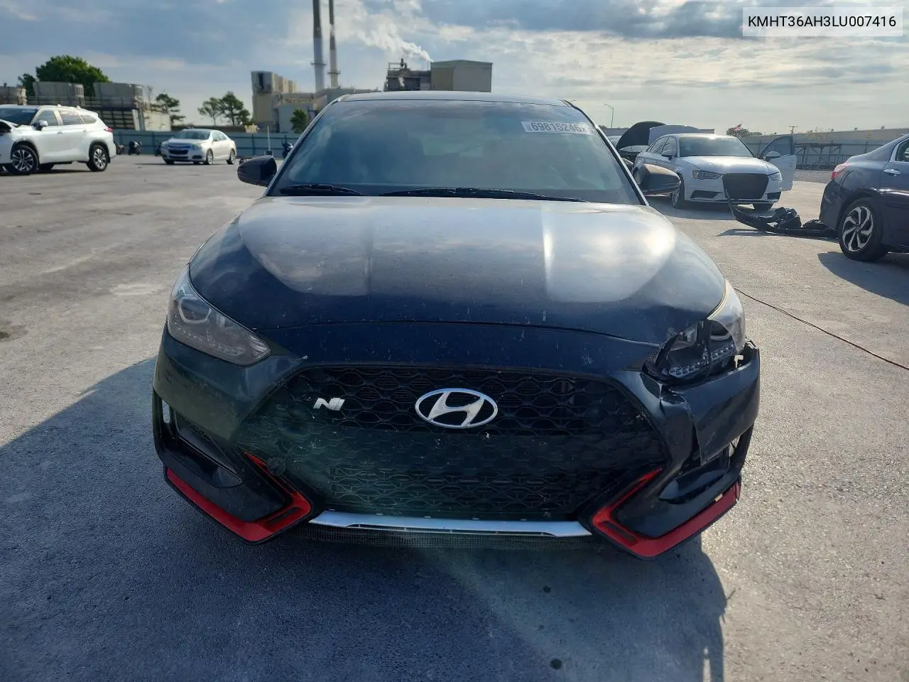 2020 HYUNDAI VELOSTER VIN KMHT36AH3LU007416 — фото 5