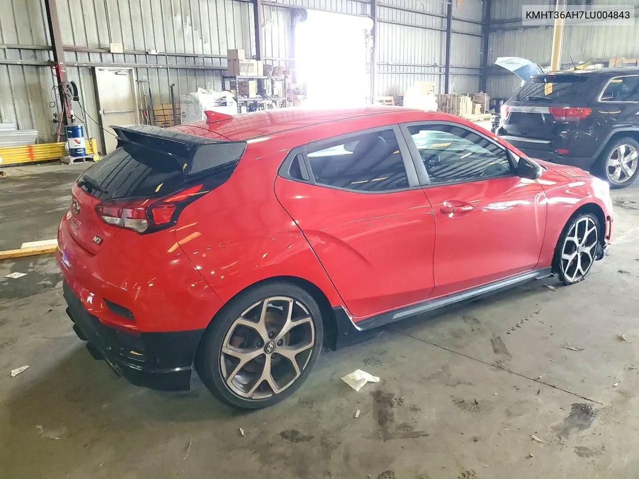 2020 HYUNDAI VELOSTER VIN KMHT36AH7LU004843 — фото 3