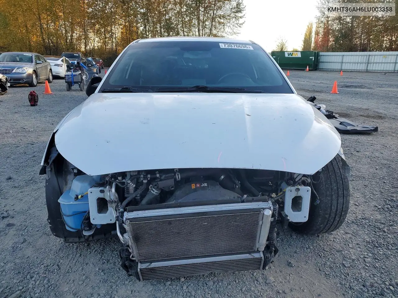 2020 HYUNDAI VELOSTER VIN KMHT36AH6LU003358 — фото 5