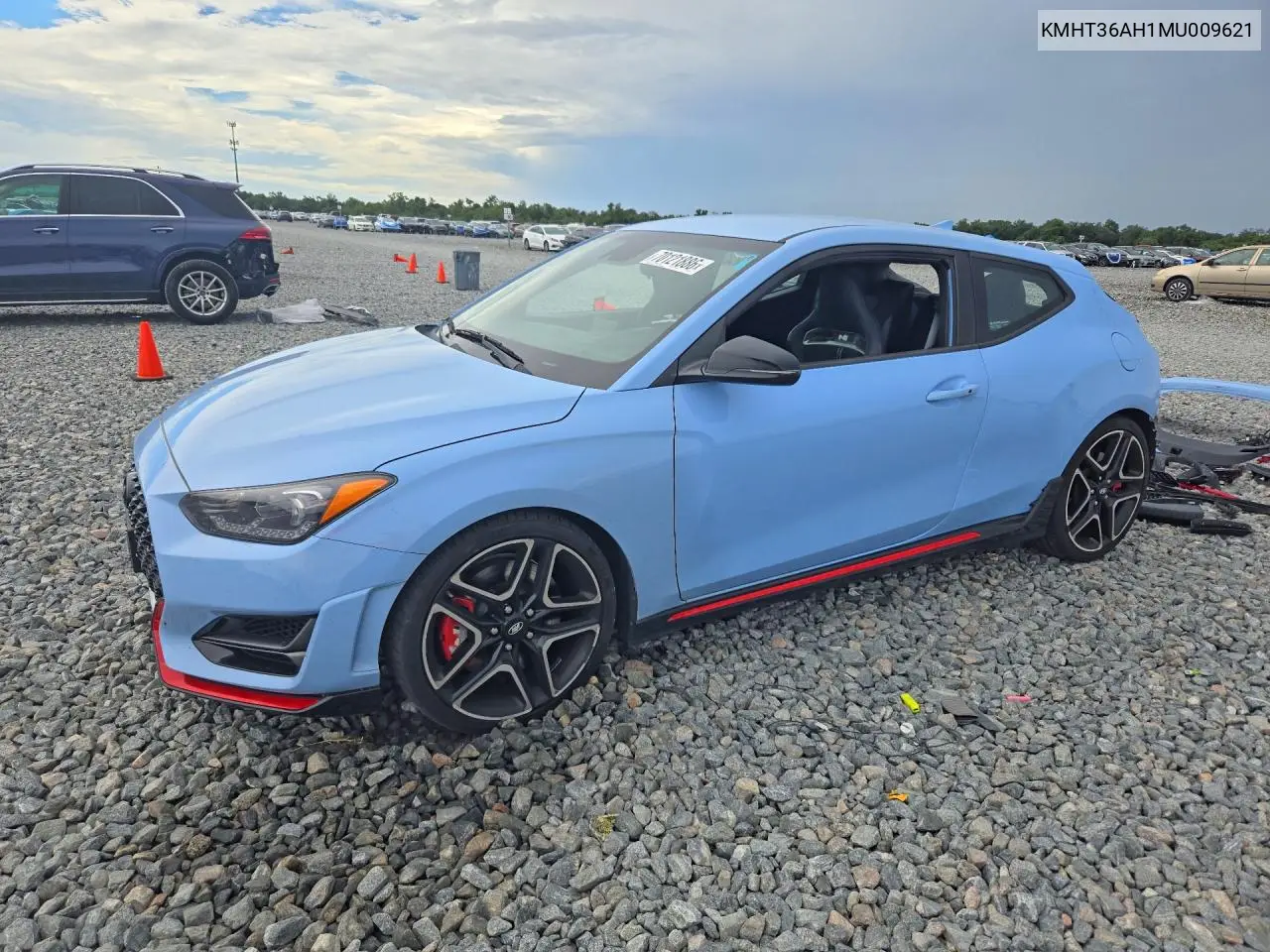 HYUNDAI VELOSTER 2021, VIN KMHT36AH1MU009621