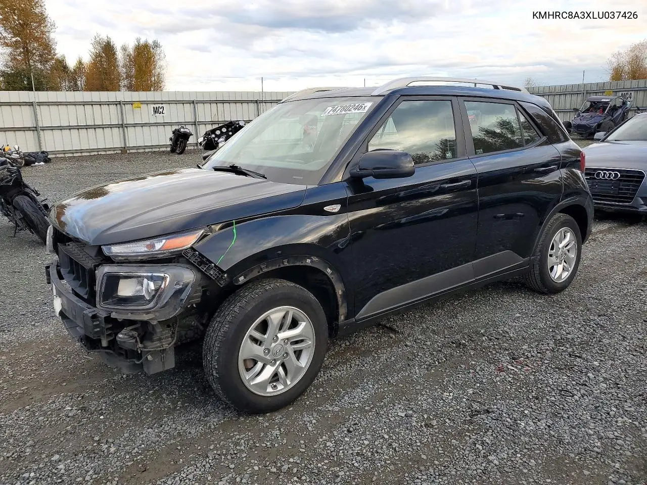 HYUNDAI VENUE 2020, VIN KMHRC8A3XLU037426