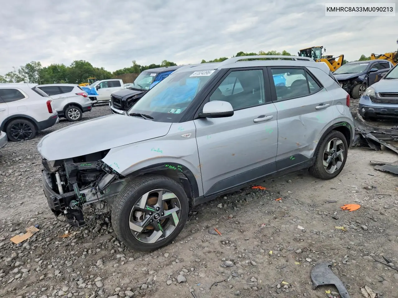 HYUNDAI VENUE 2021, VIN KMHRC8A33MU090213