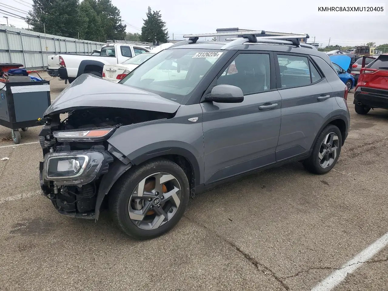 HYUNDAI VENUE 2021, VIN KMHRC8A3XMU120405