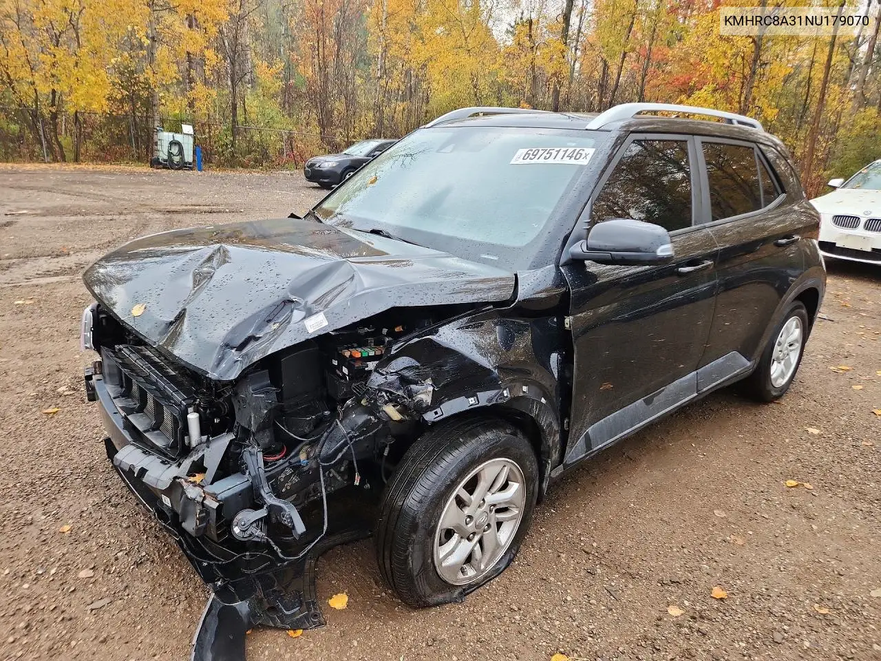 HYUNDAI VENUE 2022, VIN KMHRC8A31NU179070