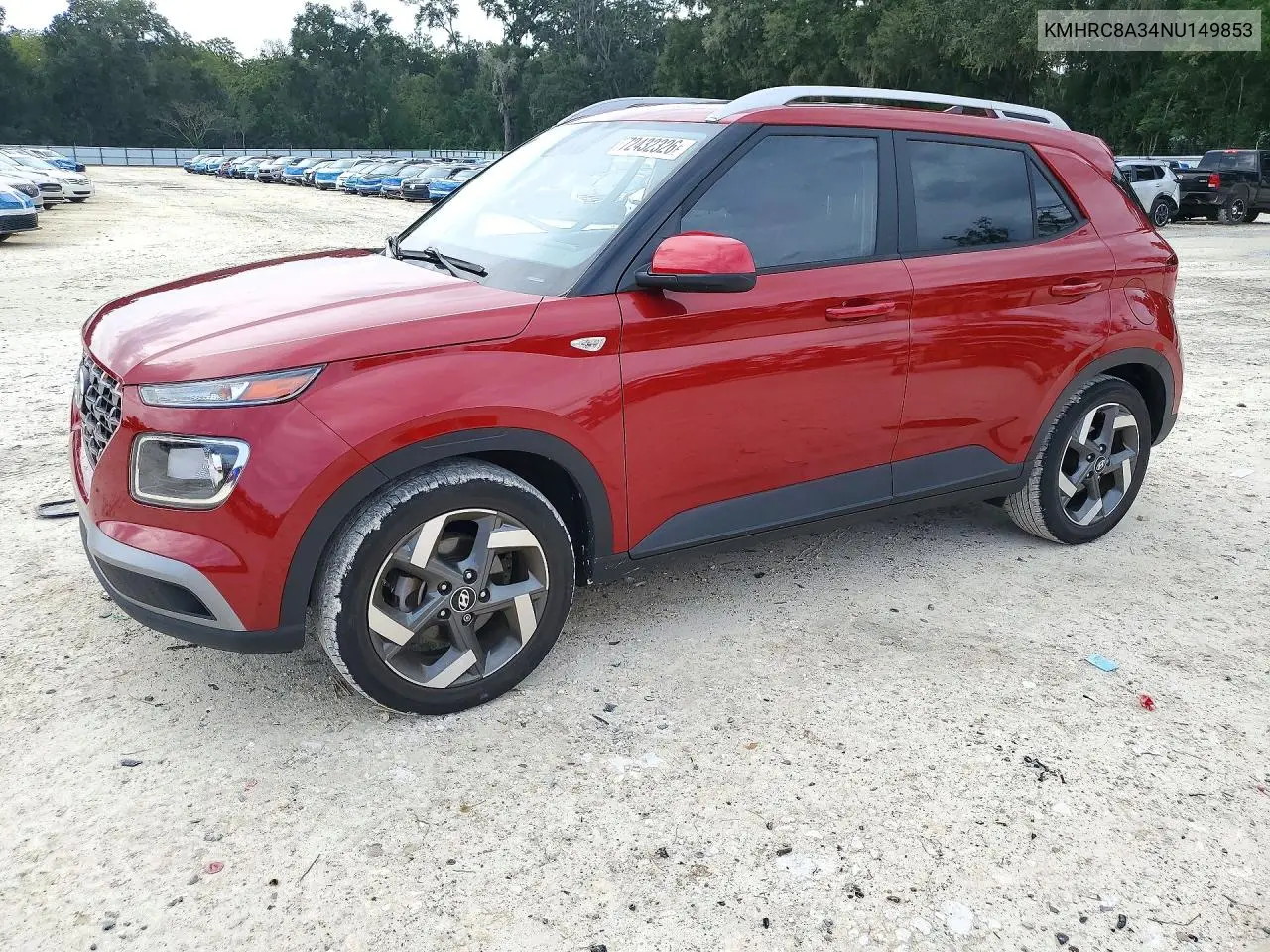 HYUNDAI VENUE 2022, VIN KMHRC8A34NU149853