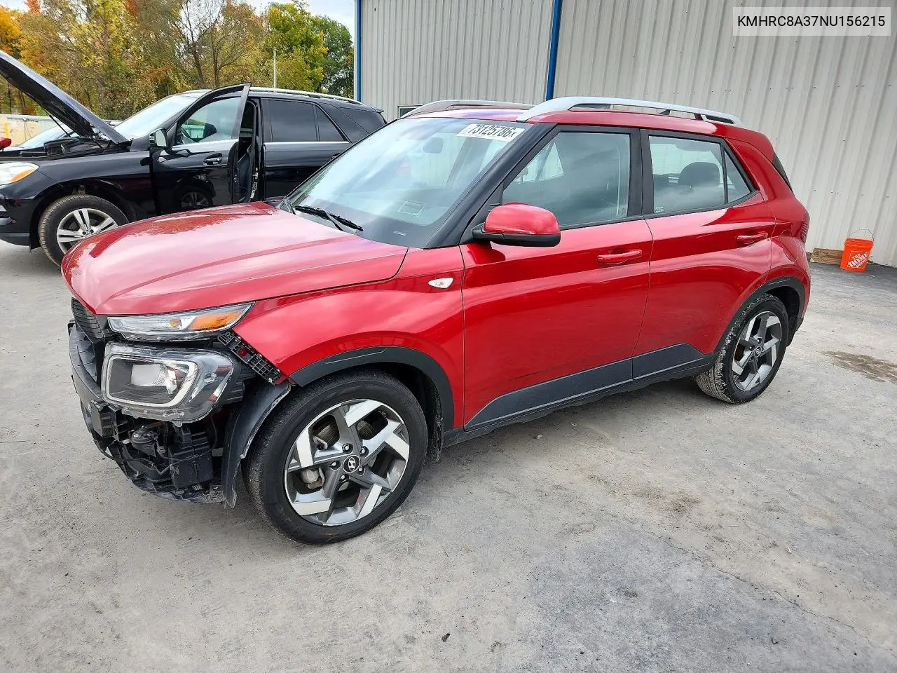 HYUNDAI VENUE 2022, VIN KMHRC8A37NU156215