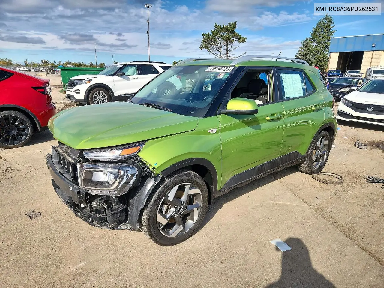 HYUNDAI VENUE 2023, VIN KMHRC8A36PU262531