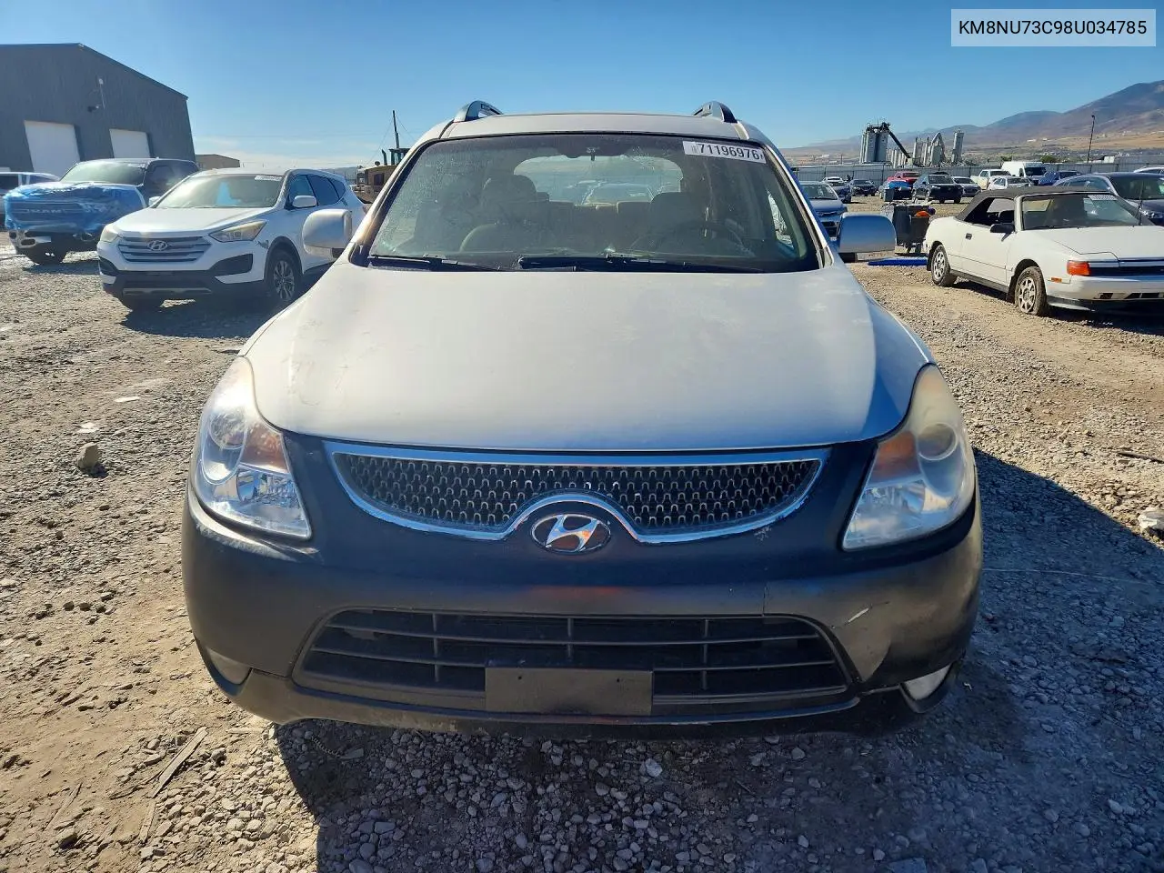 2008 HYUNDAI VERACRUZ VIN KM8NU73C98U034785 — фото 5