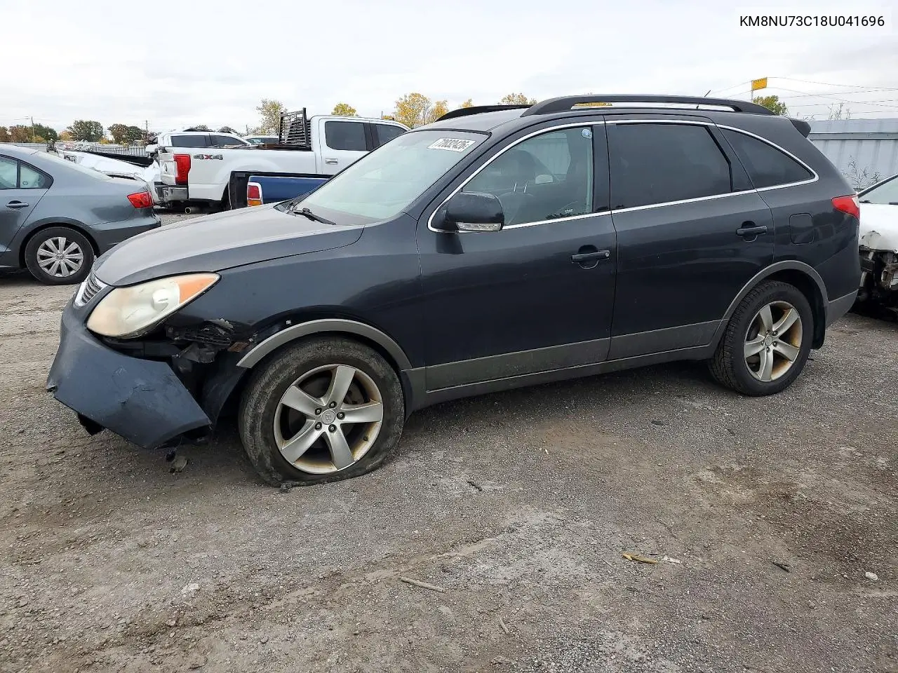 HYUNDAI VERACRUZ 2008, VIN KM8NU73C18U041696