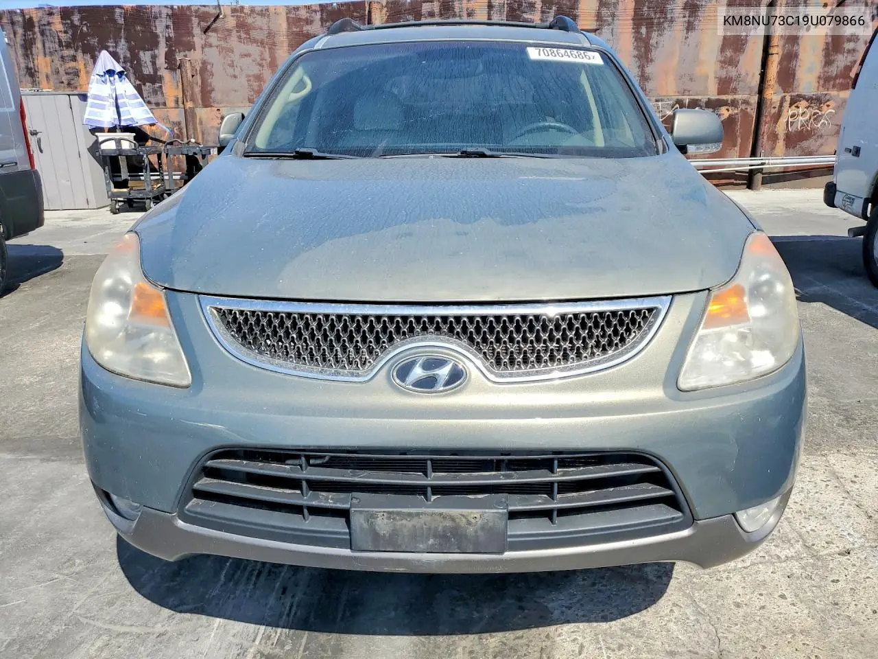 2009 HYUNDAI VERACRUZ VIN KM8NU73C19U079866 — фото 5
